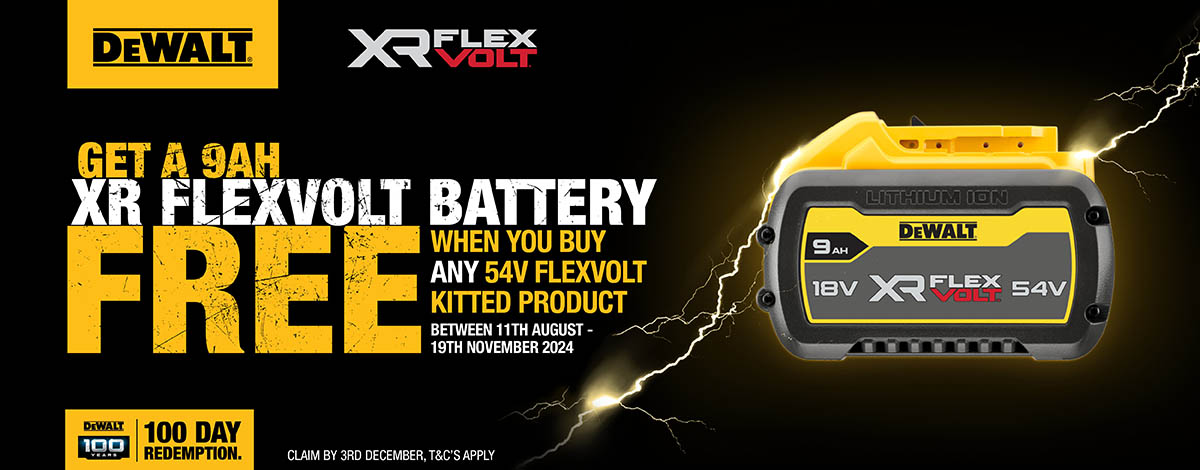 Flexvolt redemption - click for details